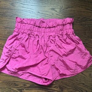 FP Movement by Free People High Waist Pink Shorts